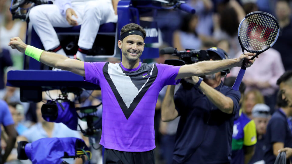 Grigor Dimitrov postúpil do semifinále US Open.