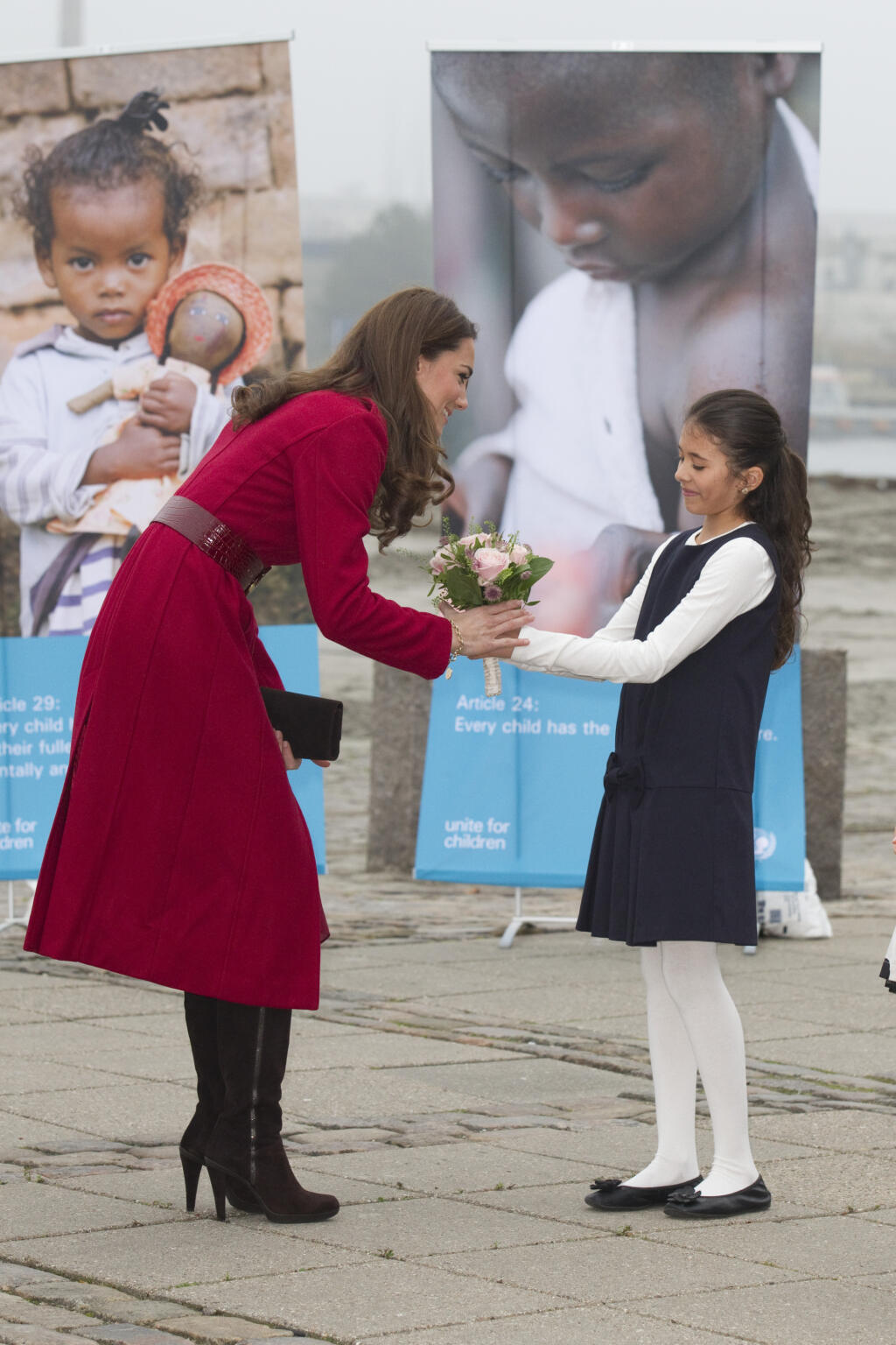 Princ William a vojvodkyňa Kate Middleton na návšteve u princa Frederika v Dánsku v roku 2011.