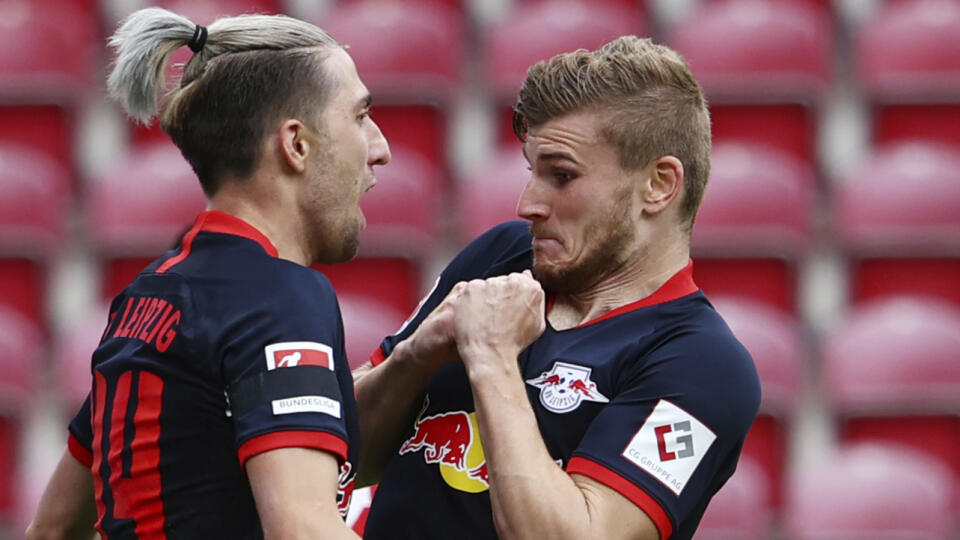 Nemecký reprezentačný útočník Timo Werner bol hlavnou postavou nedeľného duelu 27. kola futbalovej bundesligy, v ktorom jeho Lipsko deklasovalo domáci Mainz 5:0.
