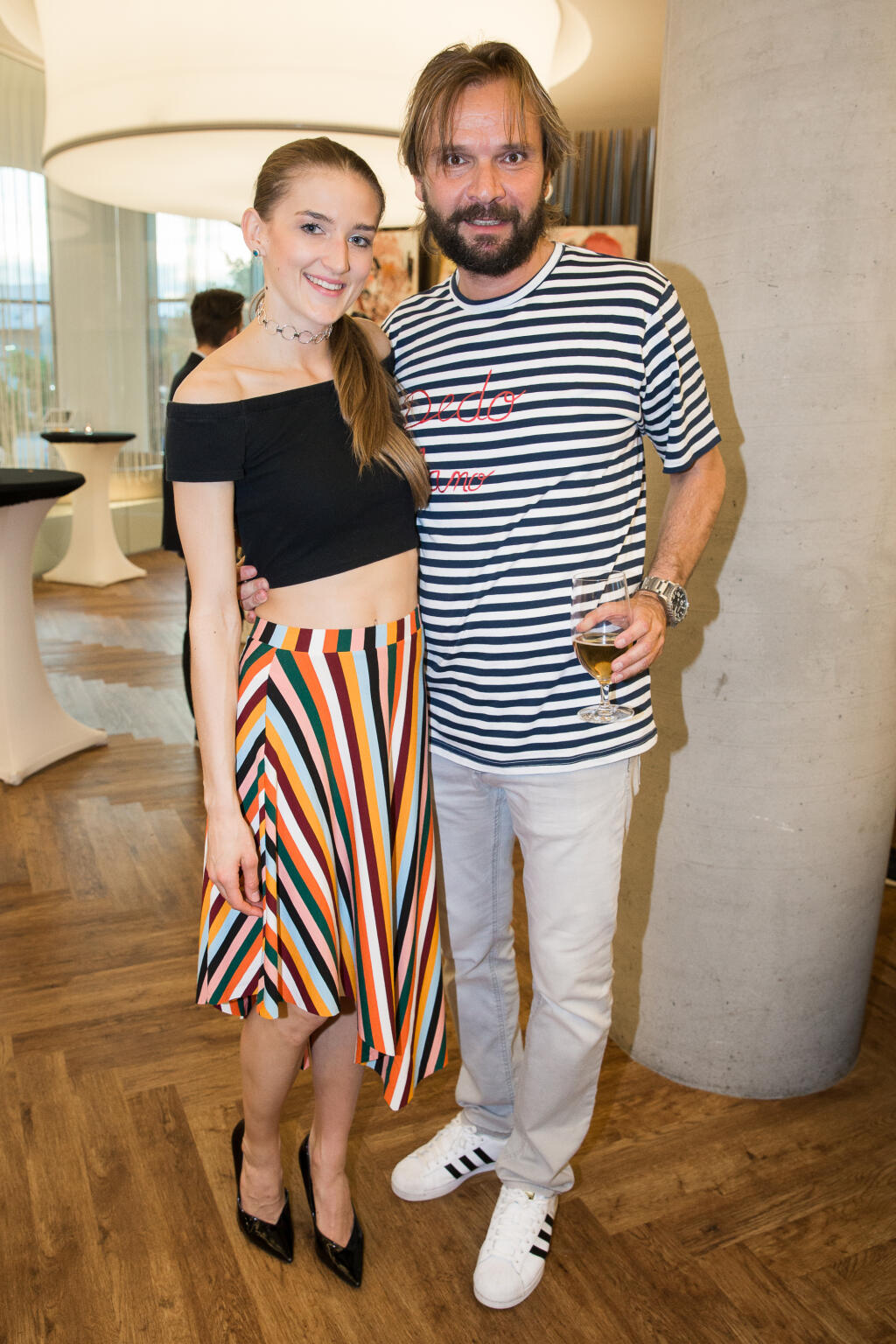Na snímke Barbora Hlinková a Ján Ďurovčík.