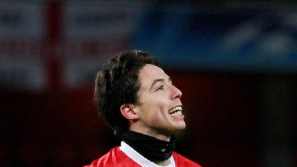 Francúzsky futbalový reprezentant Samir Nasri.