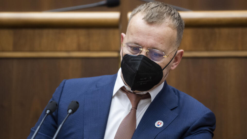 Na snímke predseda NRSR Boris Kollár (Sme rodina)