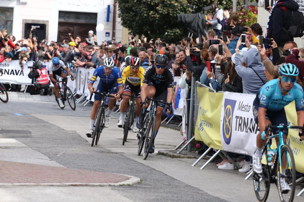 Peter Sagan počas dnešných pretekov Okolo Slovenska