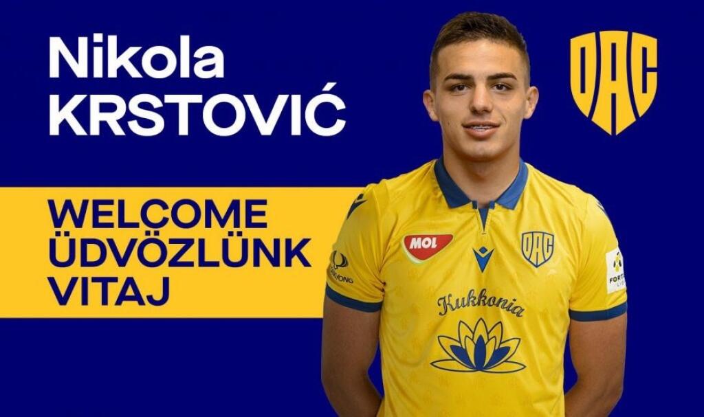 Útočník Nikola Krstovič z Čiernej Hory