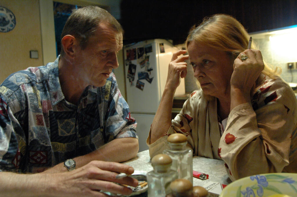 S Jiřím Schmitzerom v Hřebejkovom filme Kráska v nesnázích z roku 2006.