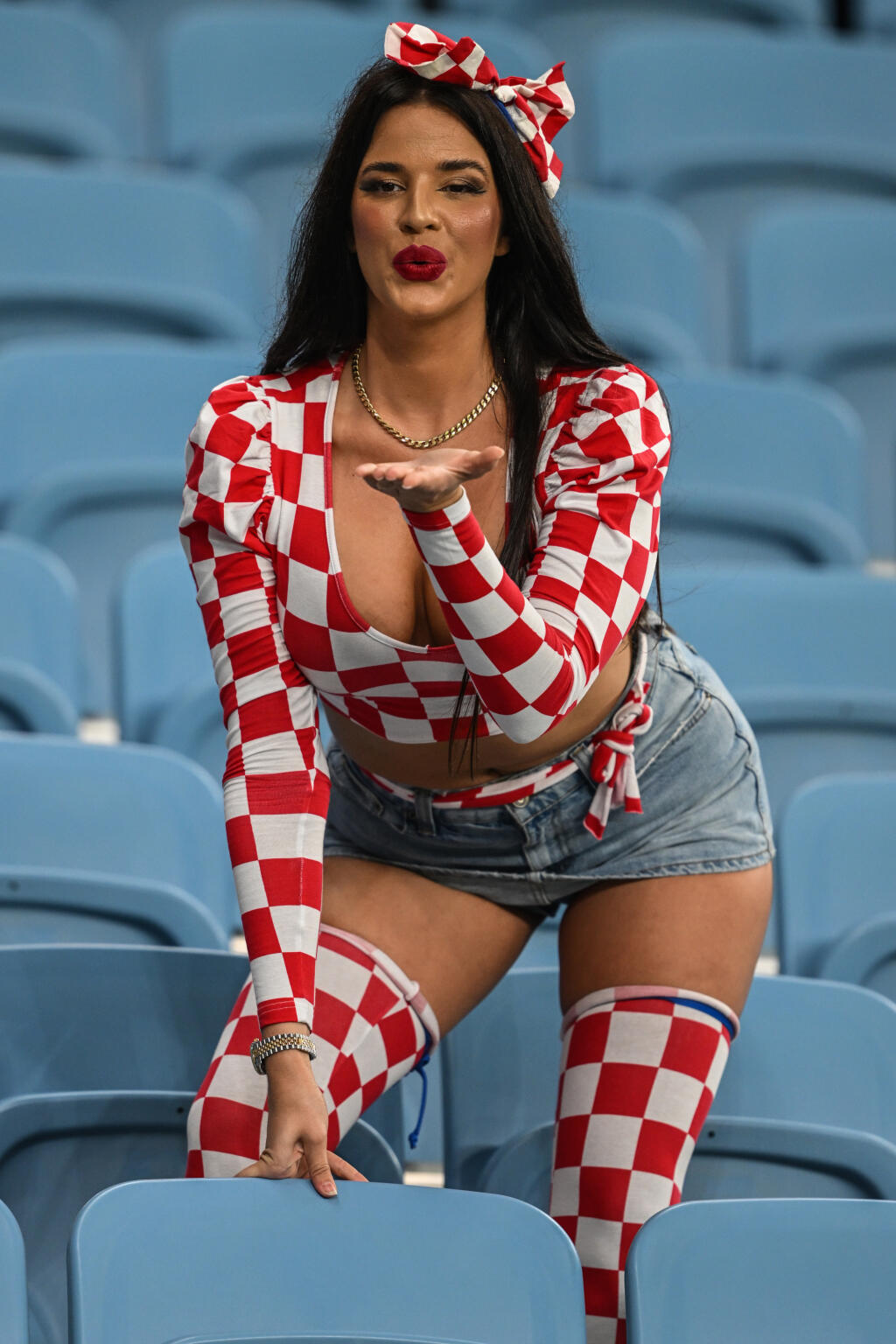 Jej dokonalé krivky boli ozdobou tribún.