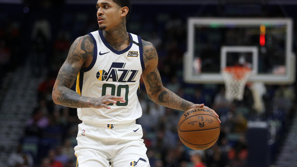 Rozohrávač Utahu Jazz Jordan Clarkson