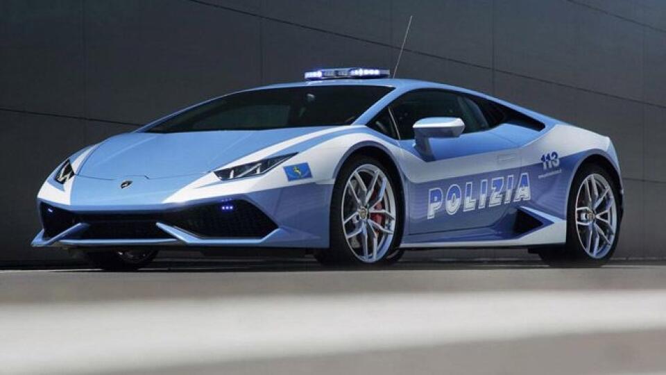 Talianska polícia dostala nové Lamborghini