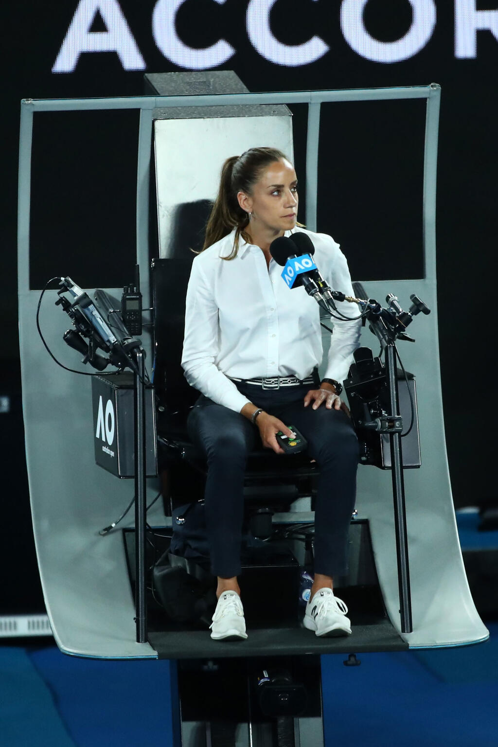 Marijana Veljovičová patrí medzi najlepšie tenisové rozhodkyne na svete a nezľakne sa ani veľkých hviezd.