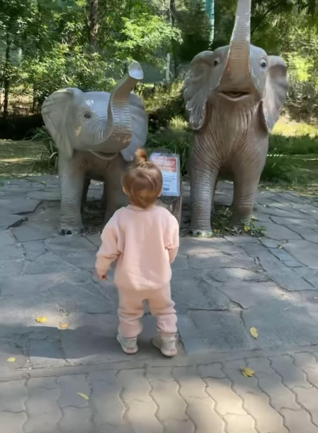 V stredu si Dominika s manželom Michalom a synčekom Jakubkom užili návštevu zoologickej záhrady v Bratislave.
