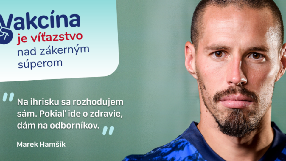 Očkovacia kampaň - Marek Hamšík