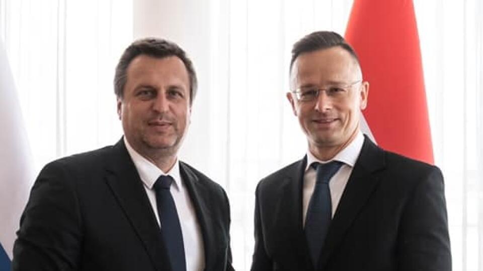 Andrej Danko - šéf SNS na návšteve v Budapešti