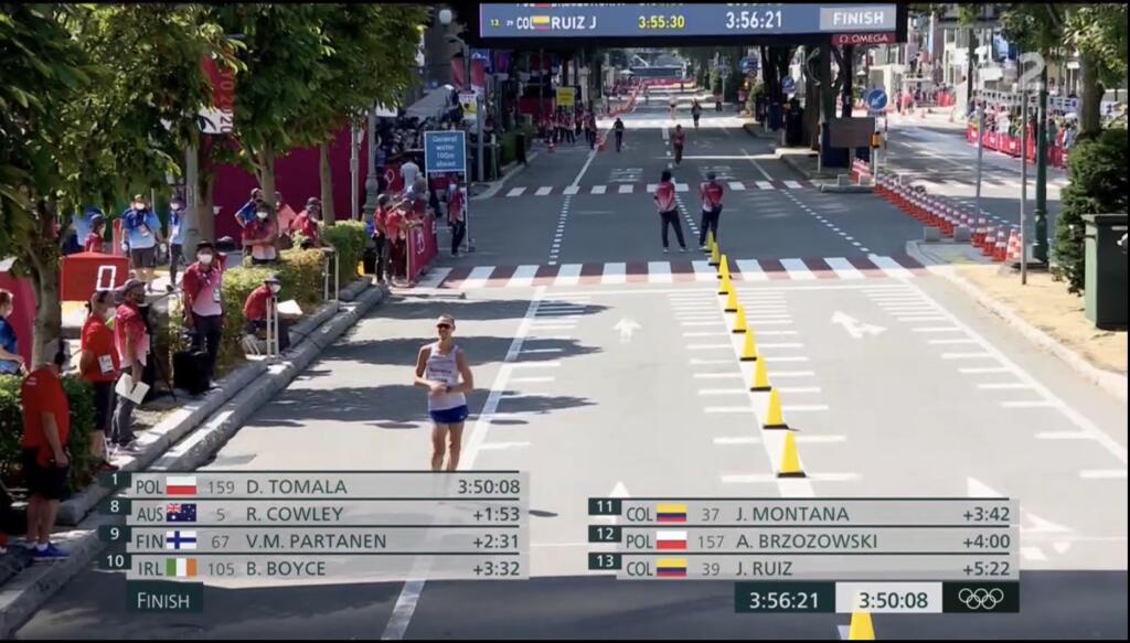 Matej Tóth prichádzal do cieľa na 14. mieste.