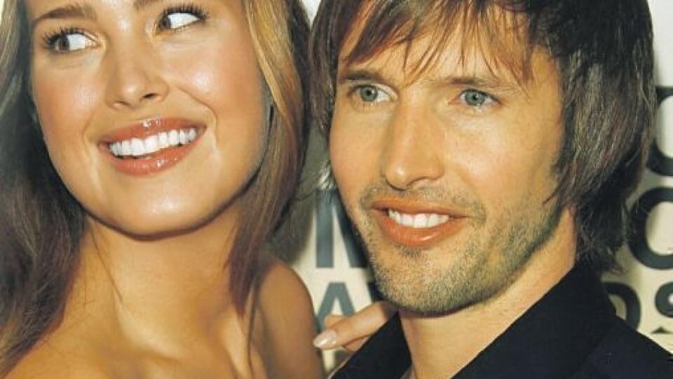 James Blunt a Petra Němcová