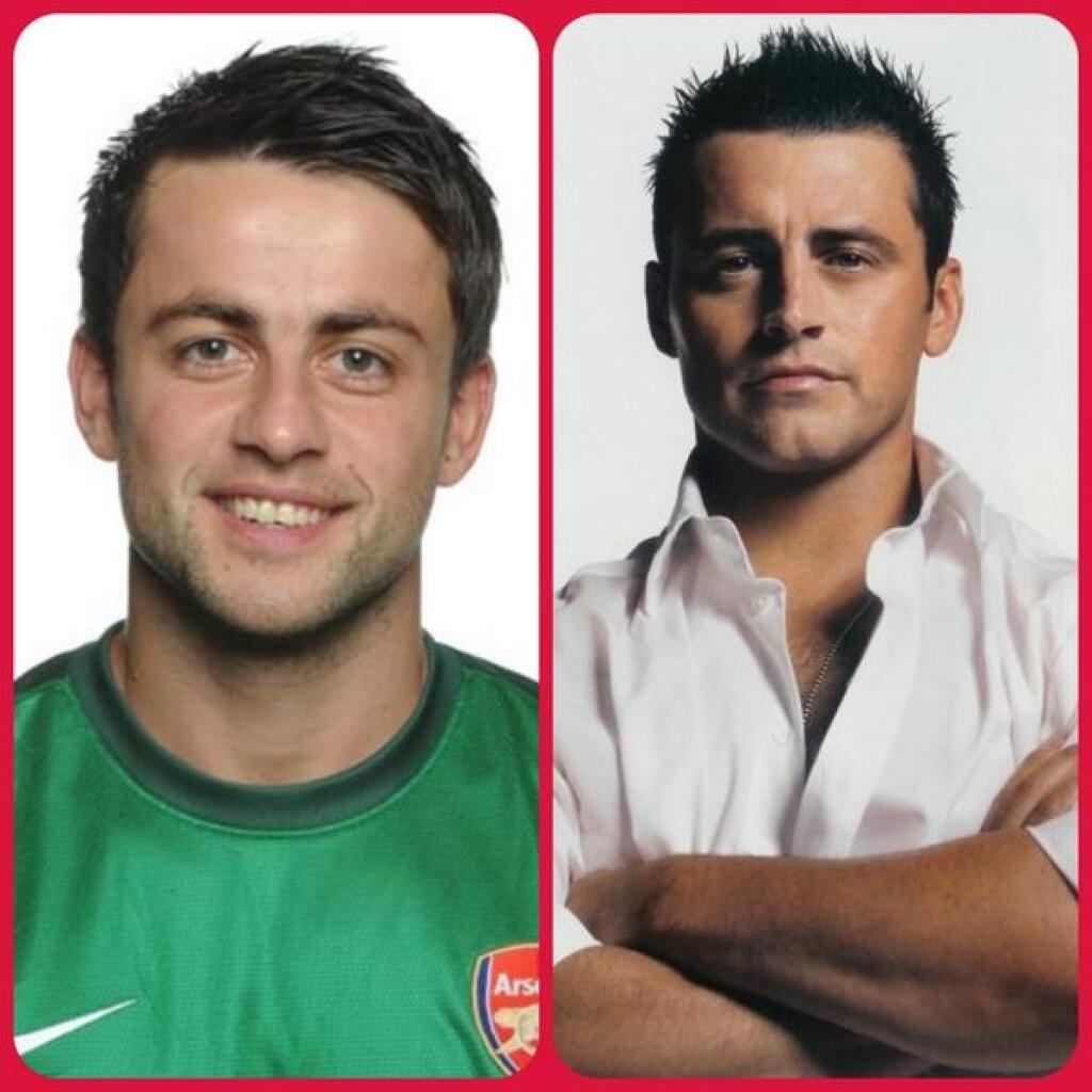 Lukasz Fabianski – Joey Tribbiani zo seriálu Priatelia