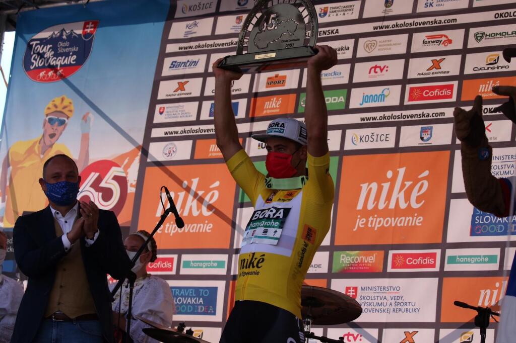 Peter Sagan počas dnešných pretekov Okolo Slovenska