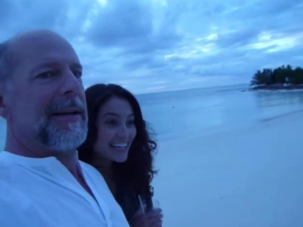 Willis' wife, Emma Heming Willis, posted a video on Instagram for his birthday, made up of footage from their private lives.  Watching happy moments from their life before the actor's illness was said to be like stabbing a knife in the heart.