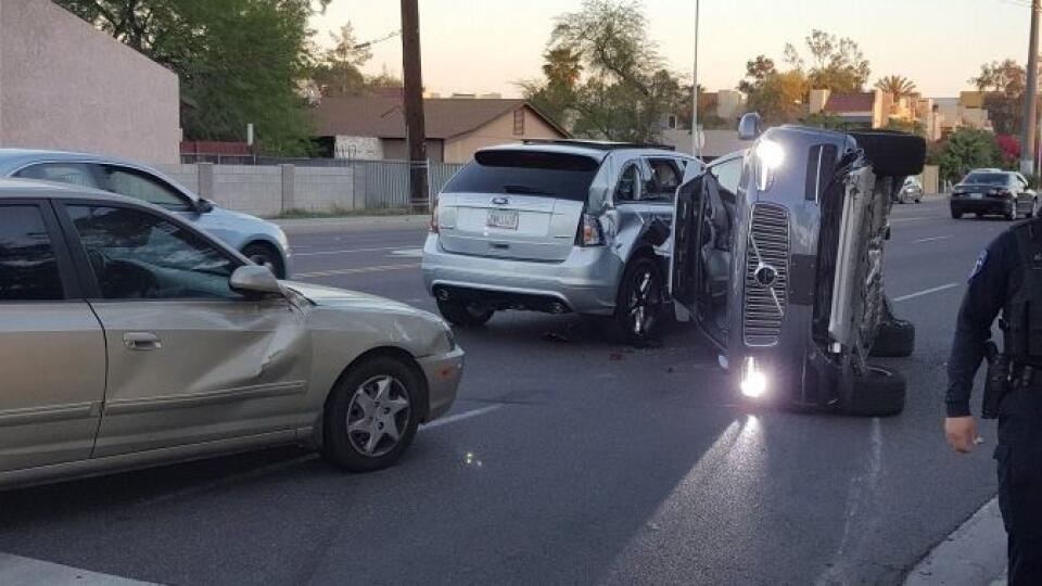 Volvo XC90 spoločnosti Uber