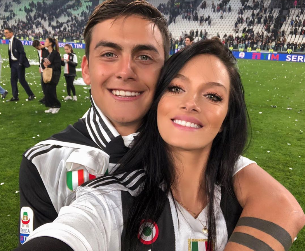 Paulo Dybala a jeho priateľka Oriana Sabatiniová.