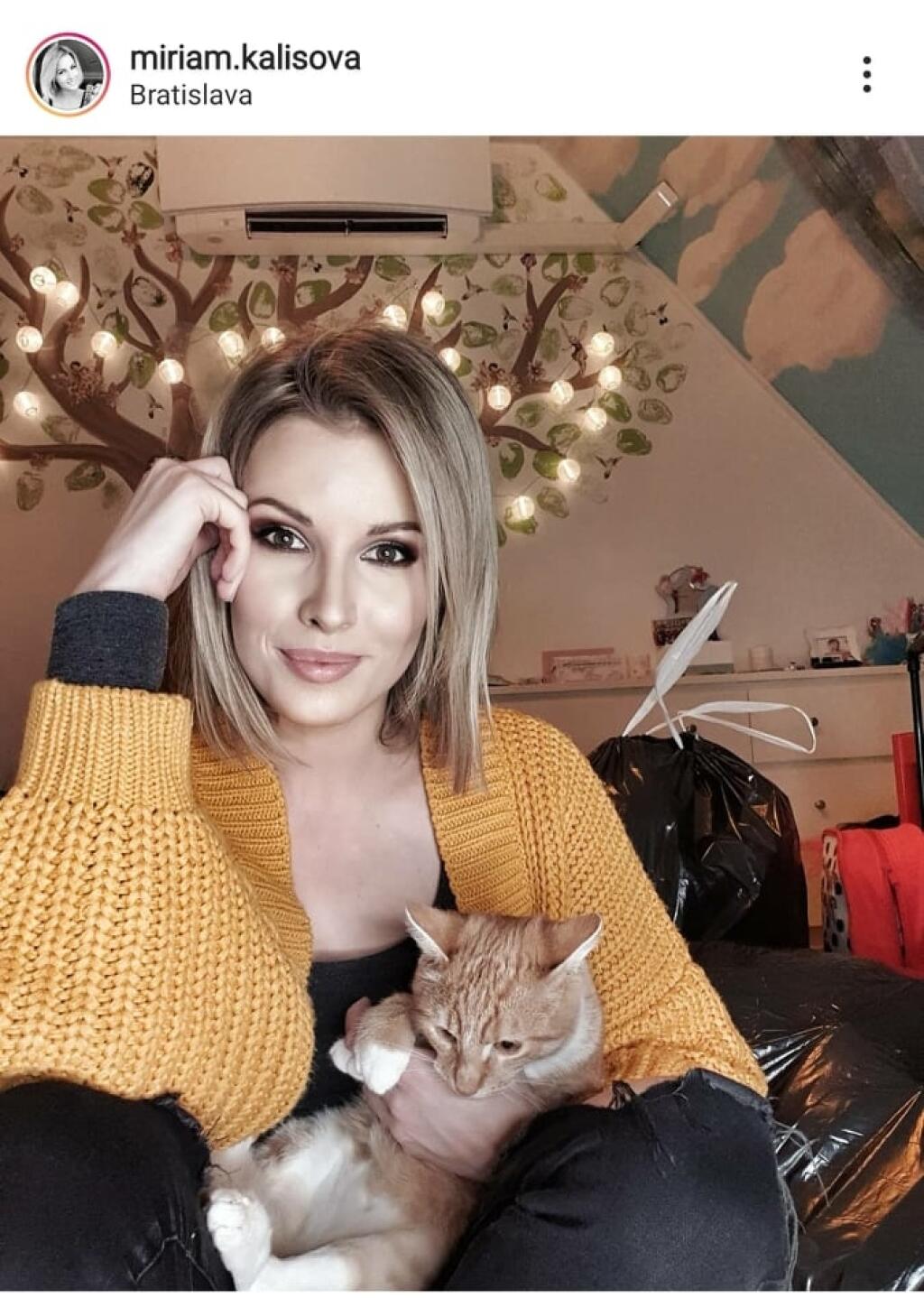 Miriam Kalisová a je skutočne originálne bývanie.