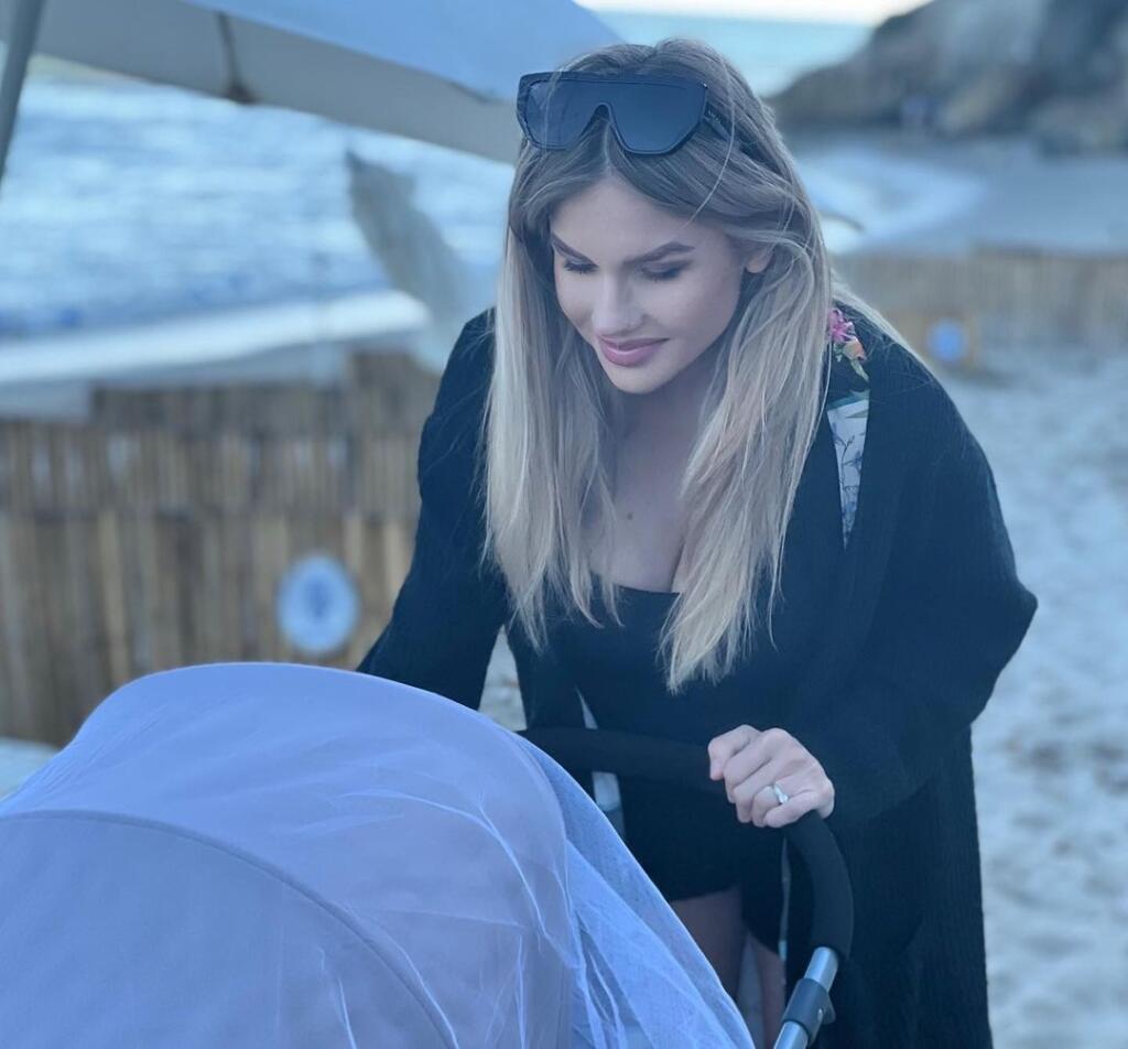 Broňu navštívila mamina a brat.