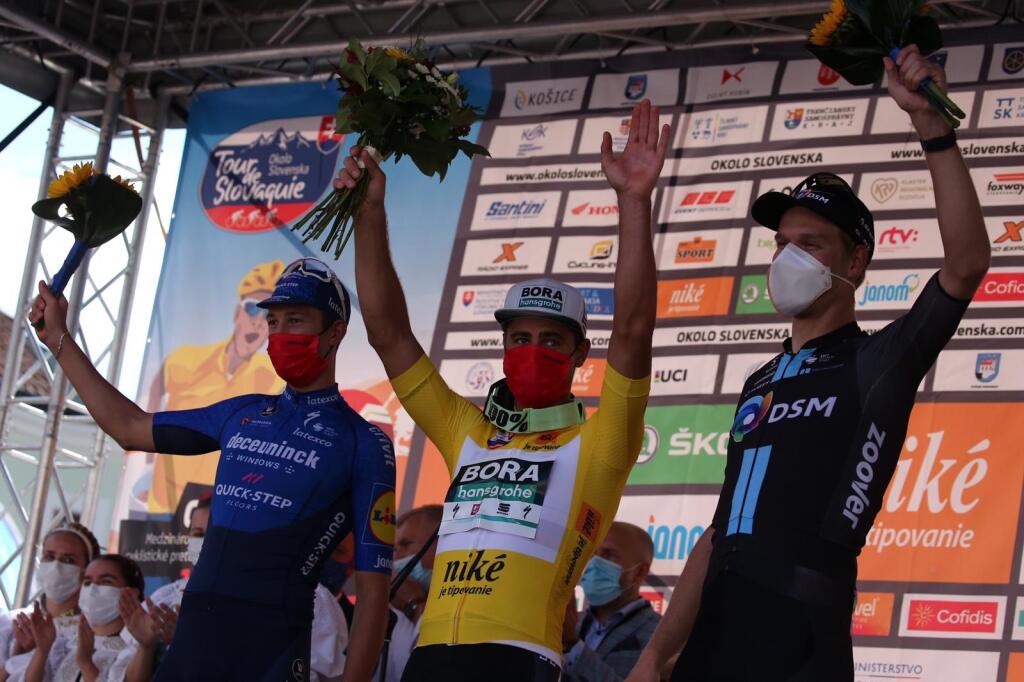 Peter Sagan počas dnešných pretekov Okolo Slovenska