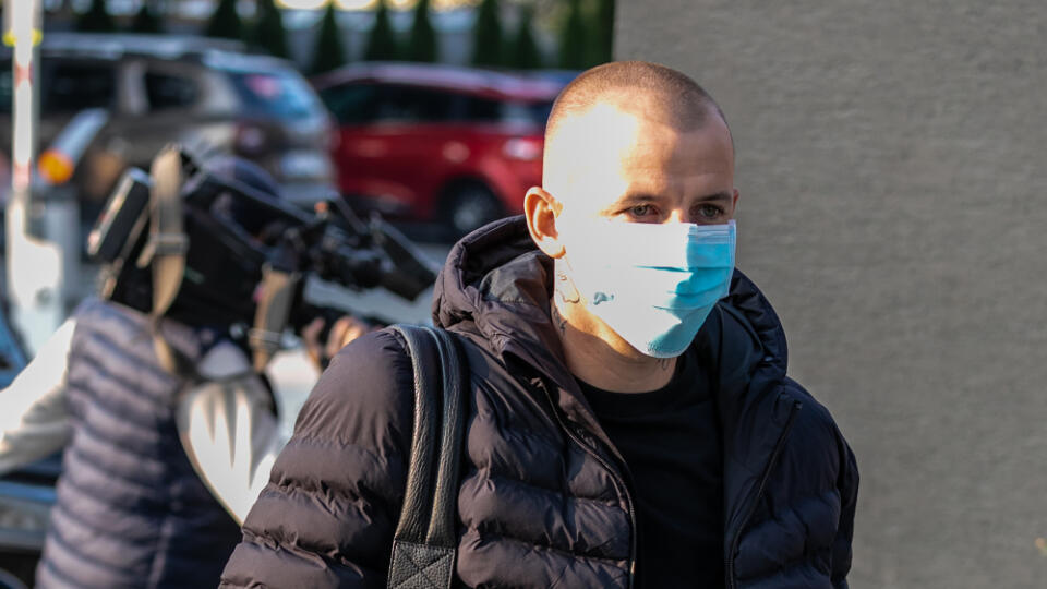 Na snímke zraz futbalovej reprezenácie pred kvalifikačným zápasom so Severným Írskom.