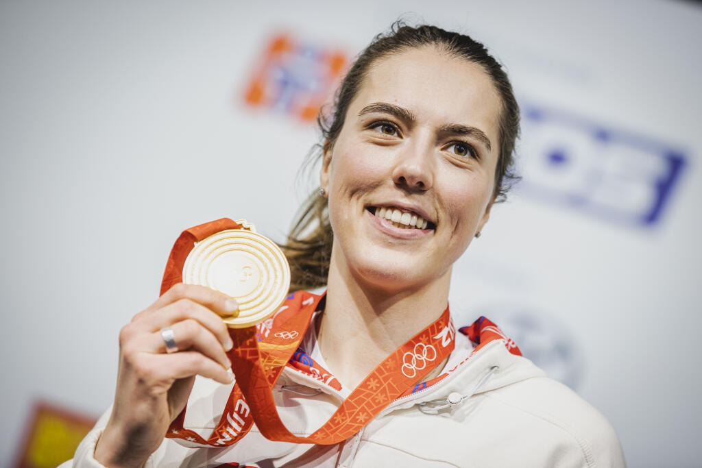 Vlhová spečatila svoje úspechy v tejto sezóne olympijským zlatom.