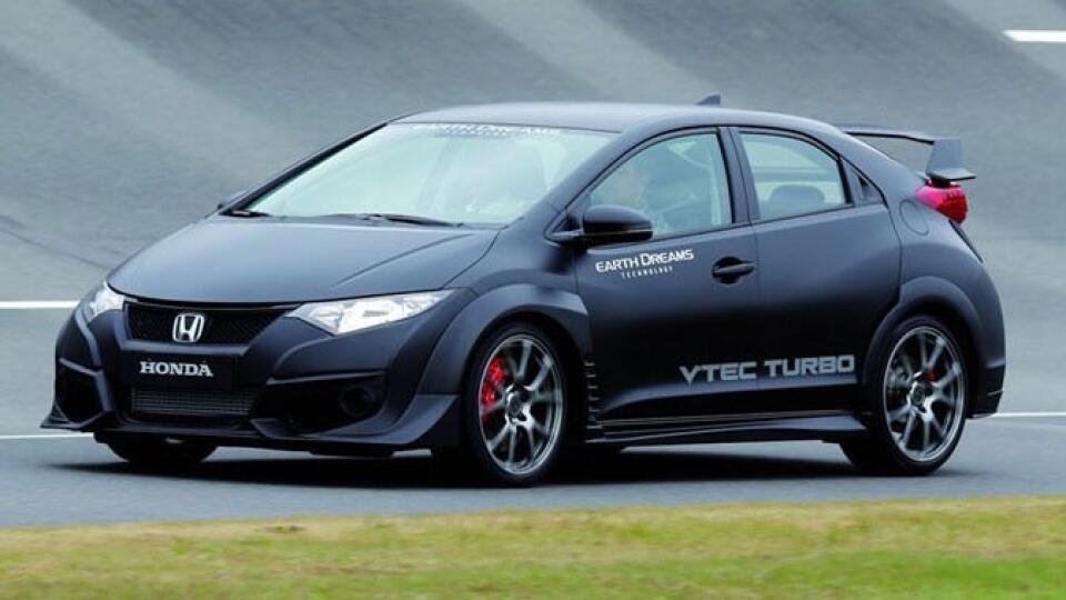 ikona Honda Civic Type R sa vracia s turbom