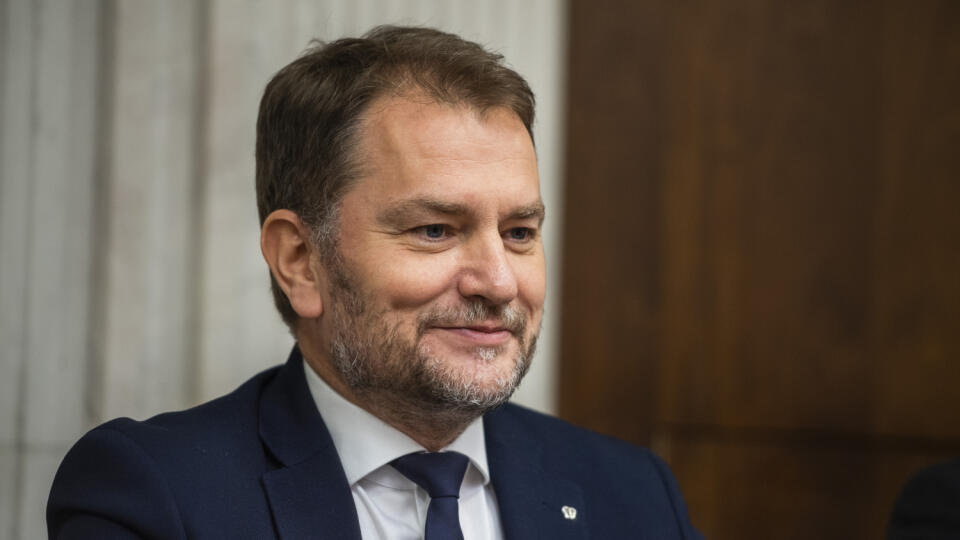Na snímke koaličný poslanec NR SR Igor Matovič (OĽANO) počas otvárania mimoriandej schôdze Národnej rady SR v Bratislave 19. januára 2023. FOTO TASR - Jaroslav Novák
