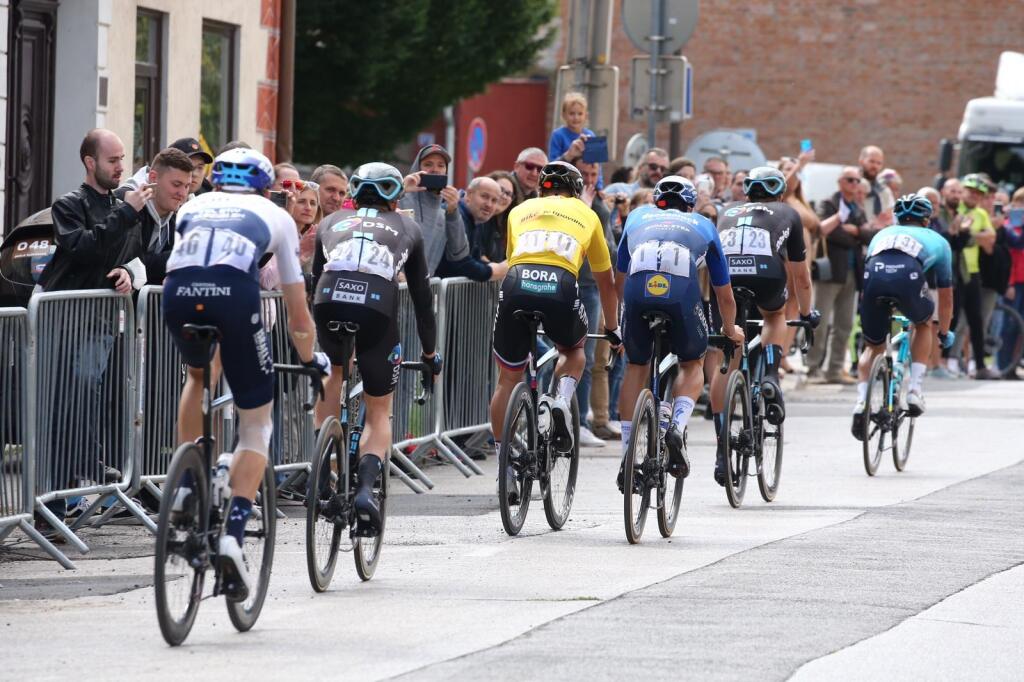 Peter Sagan počas dnešných pretekov Okolo Slovenska