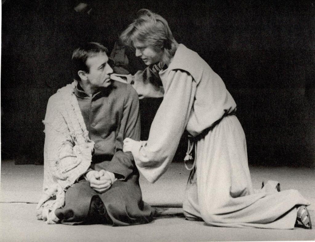 S Michalom Dočolomanským v inscenácii Herodes a Herodias z roku 1990.