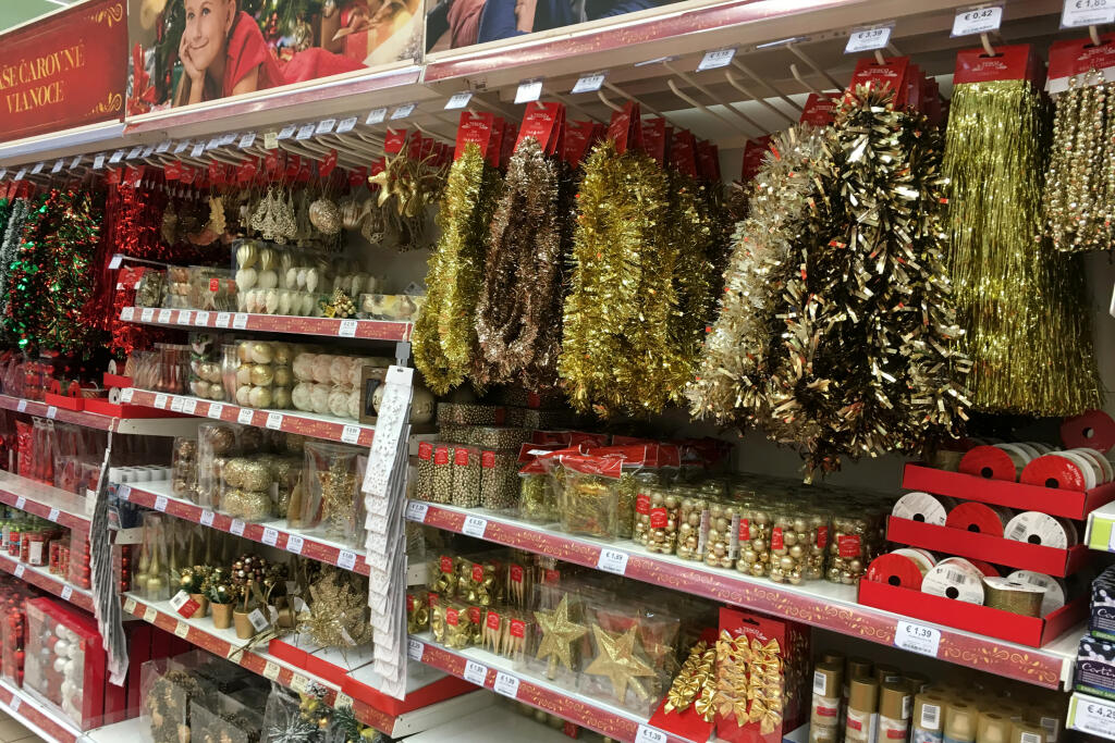 Zákaz predaja by sa týkal aj tohto vianočného sortimentu.