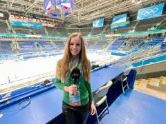 Hokejová redaktorka RTVS Barbora Žiačiková išla do PLAVIEK: Takto ju na ľade nikdy neuvidíte