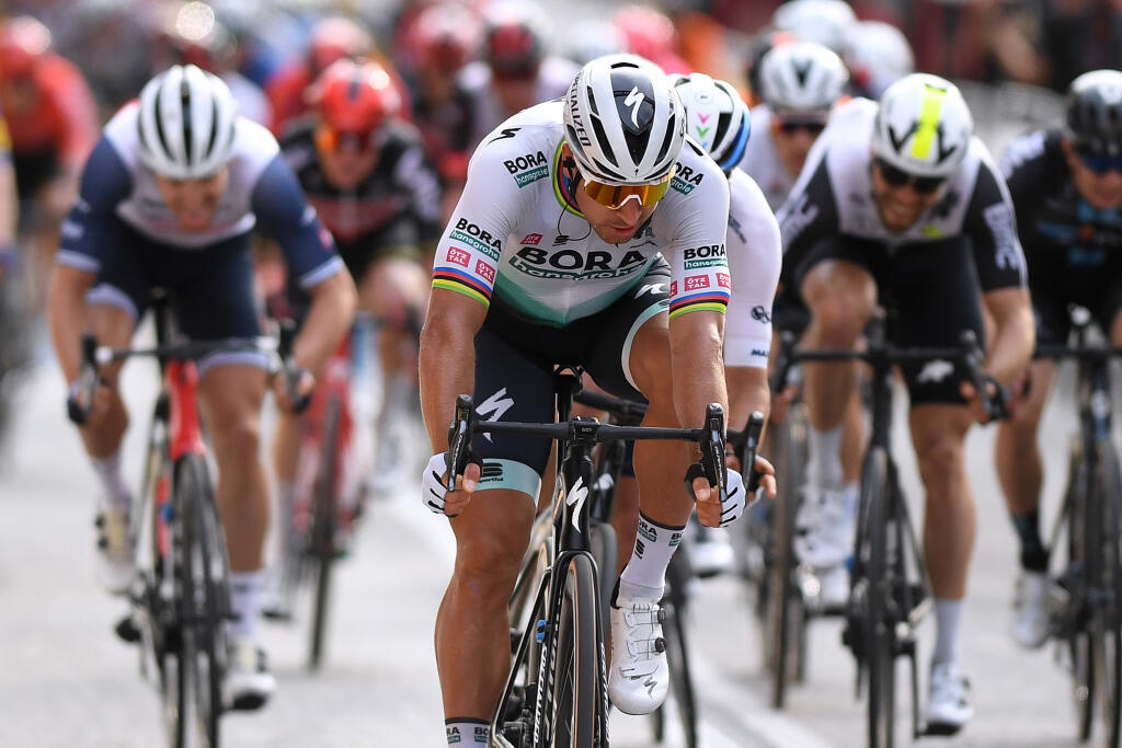 Sagan počas víťaznej etapy