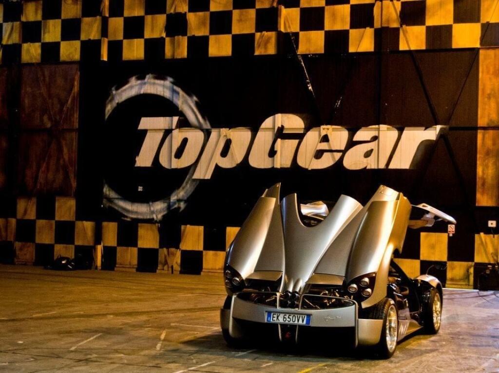 Pagani Huayra v štúdiu relácie Top Gear