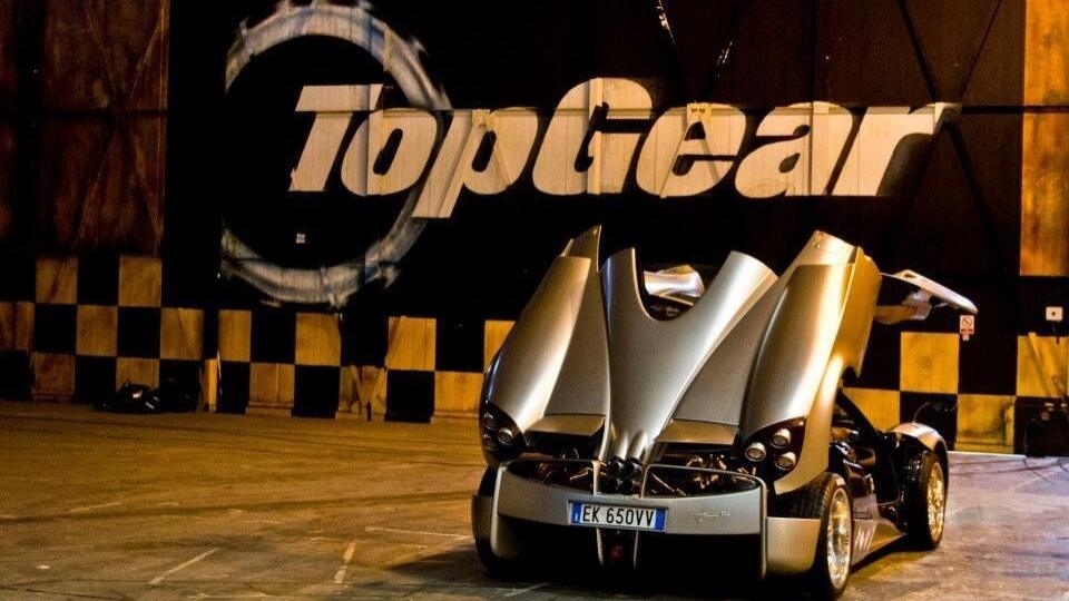 Pagani Huayra v štúdiu relácie Top Gear