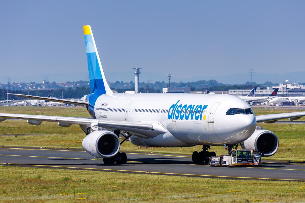 Frankfurt,,Germany,-,May,14,,2024:,Discover,Airbus,A330-300,Airplane