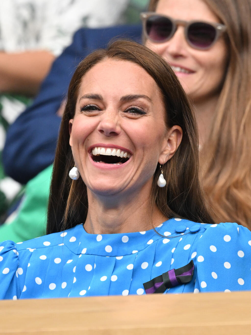 Vojvodkyňa Kate nie je typ fanúšika, ktorý zápasy sleduje potichu a bez emócií. Aj počas štvrťfinále Wimbledonu strúhala jednu grimasu za druhou a zápasy poriadne prežívala.