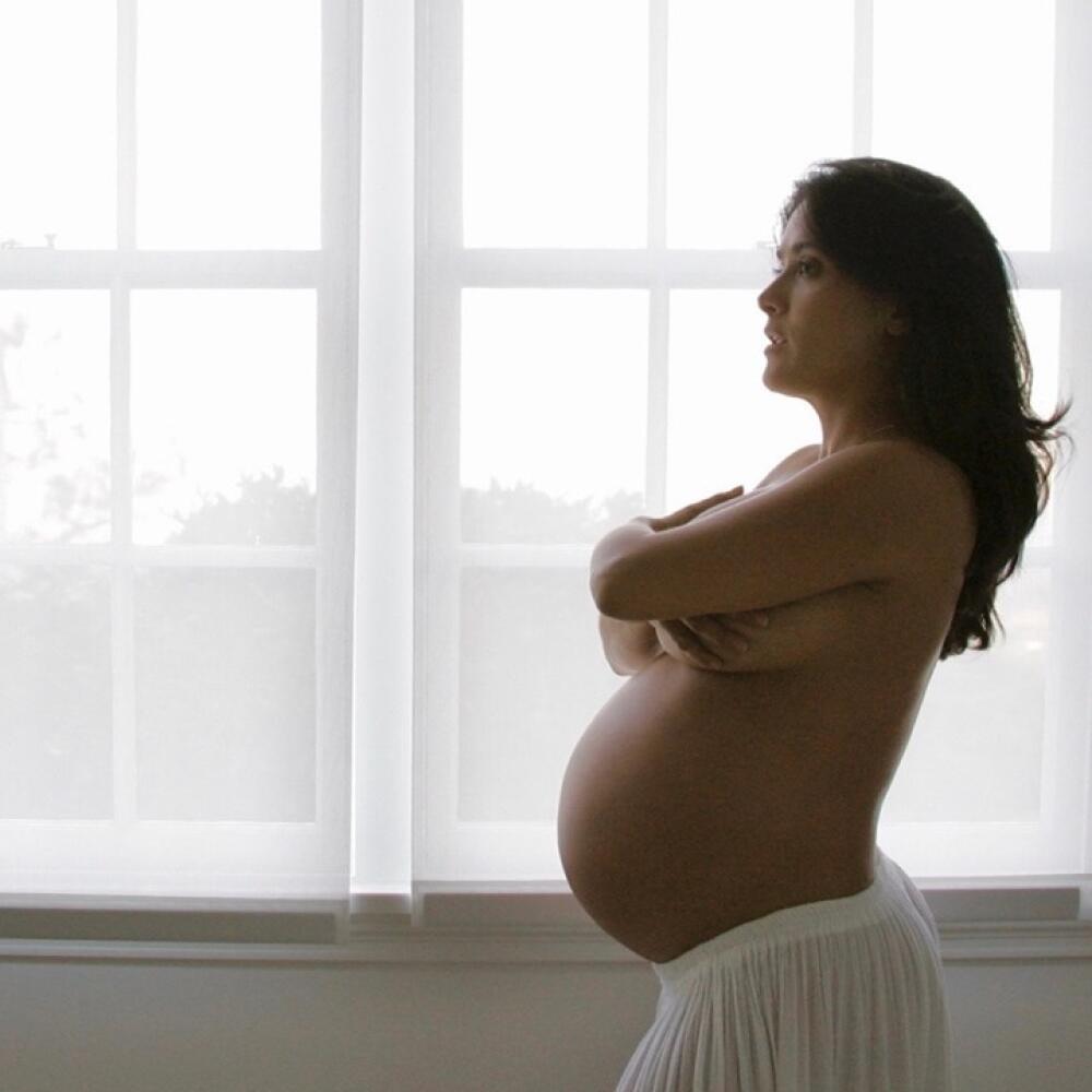 Salma Hayek si zaspomínala na obdobie tehotenstva.