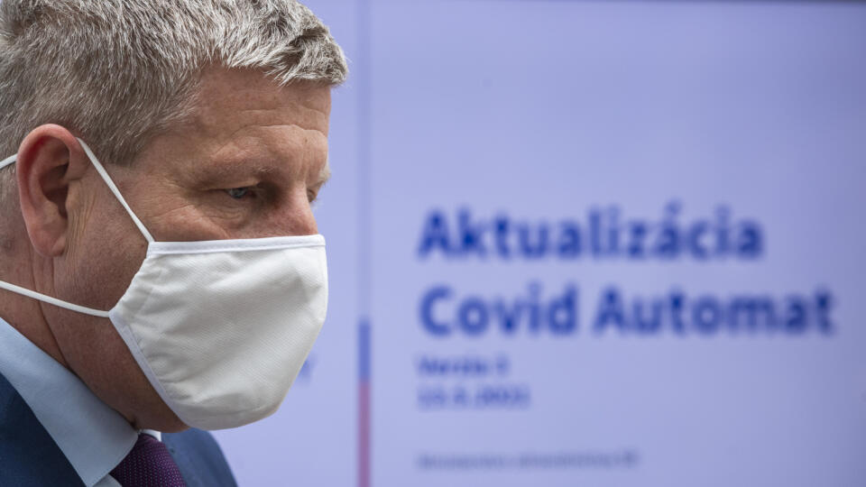 Minister zdravotníctva Vladimír Lengvarský. Na vláde sa mu podarilo presadiť nový covid automat.