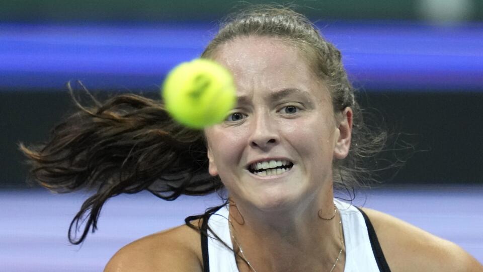 Na archívnej snímke slovenská tenistka Viktória Kužmová.
