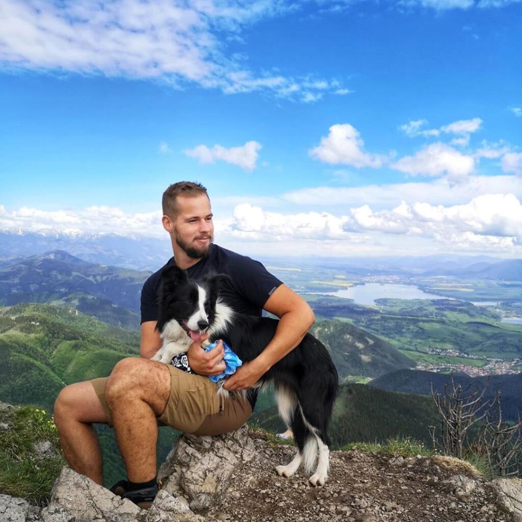 Fero Joke so svojou milovanou Ťapkou.