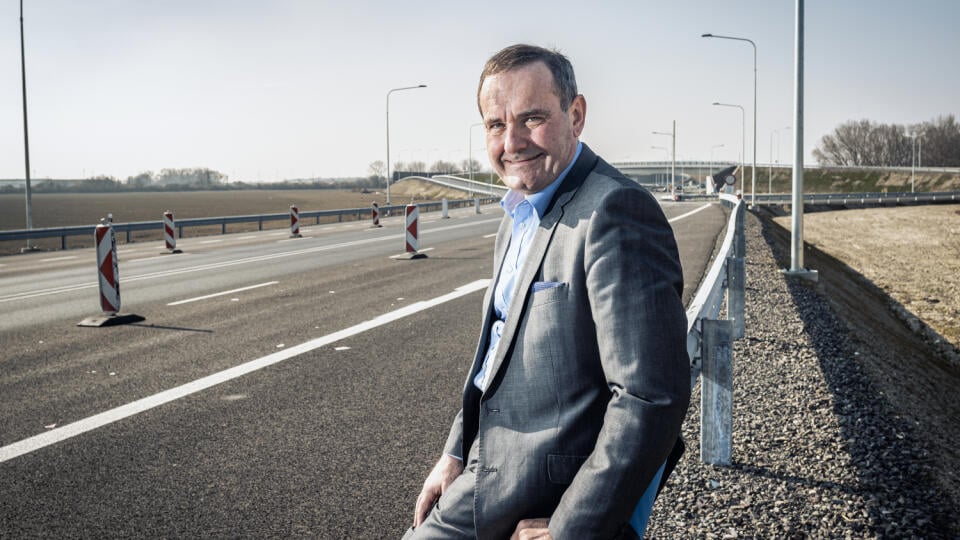 Na snímke Pavol Kováčik, prezident Zväzu stavebných podnikateľov Slovenska.