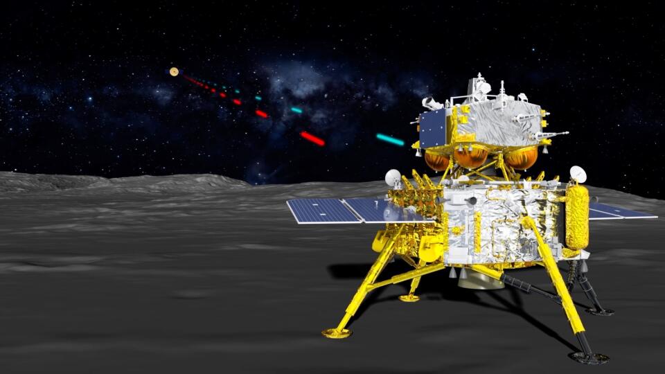 Čínska sonda Čchang-e 6 pristála na odvrátenej strane Mesiaca