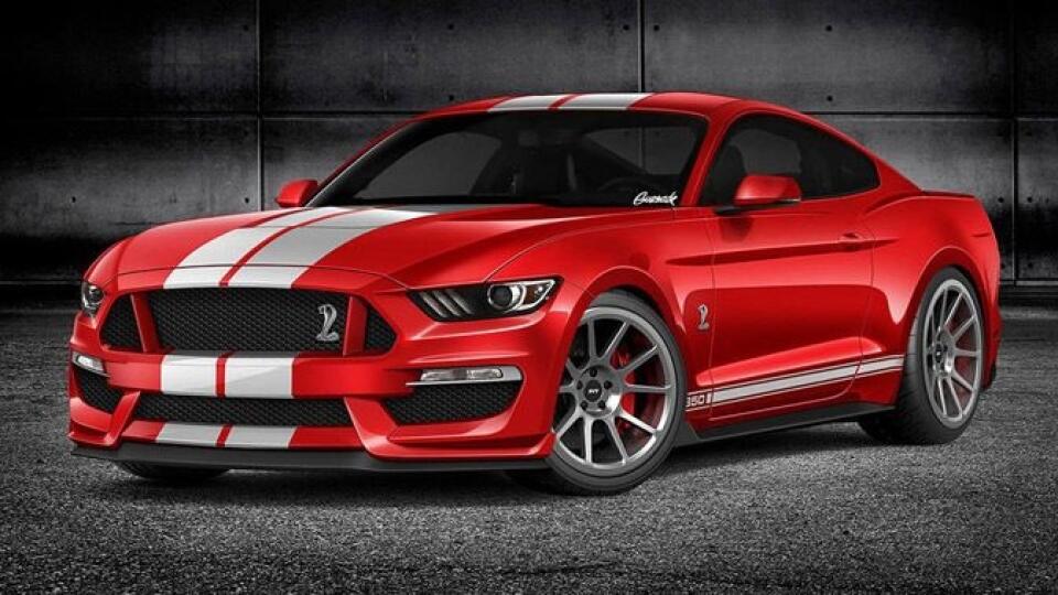 Ford Mustang Shelby GT350 podľa vizionárov