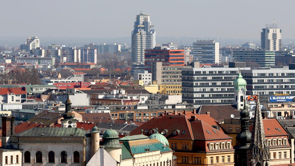 Regióny: Bratislavská panoráma. Pohľad na Bratislavu.