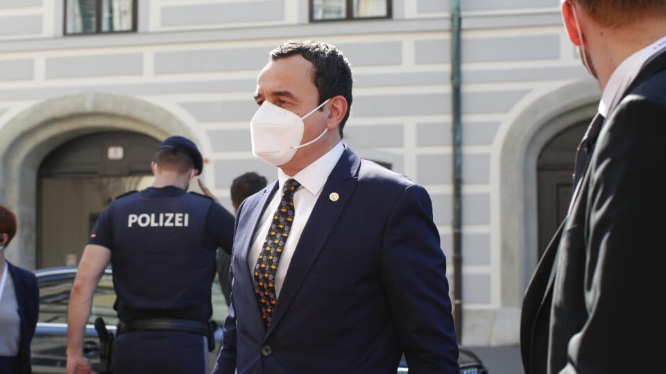 Kosovský premiér Albin Kurti.