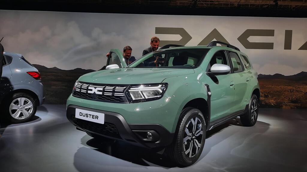 Dacia Duster s novou čelnou maskou.