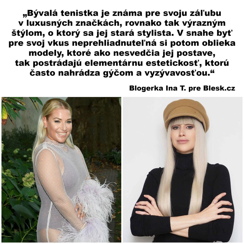 Teraz Cibulková schytala kritiku aj spoza slovenských hraníc. Česká blogerka Ina T. skritizovala jej outfit a zaradila ho do svojej rubriky